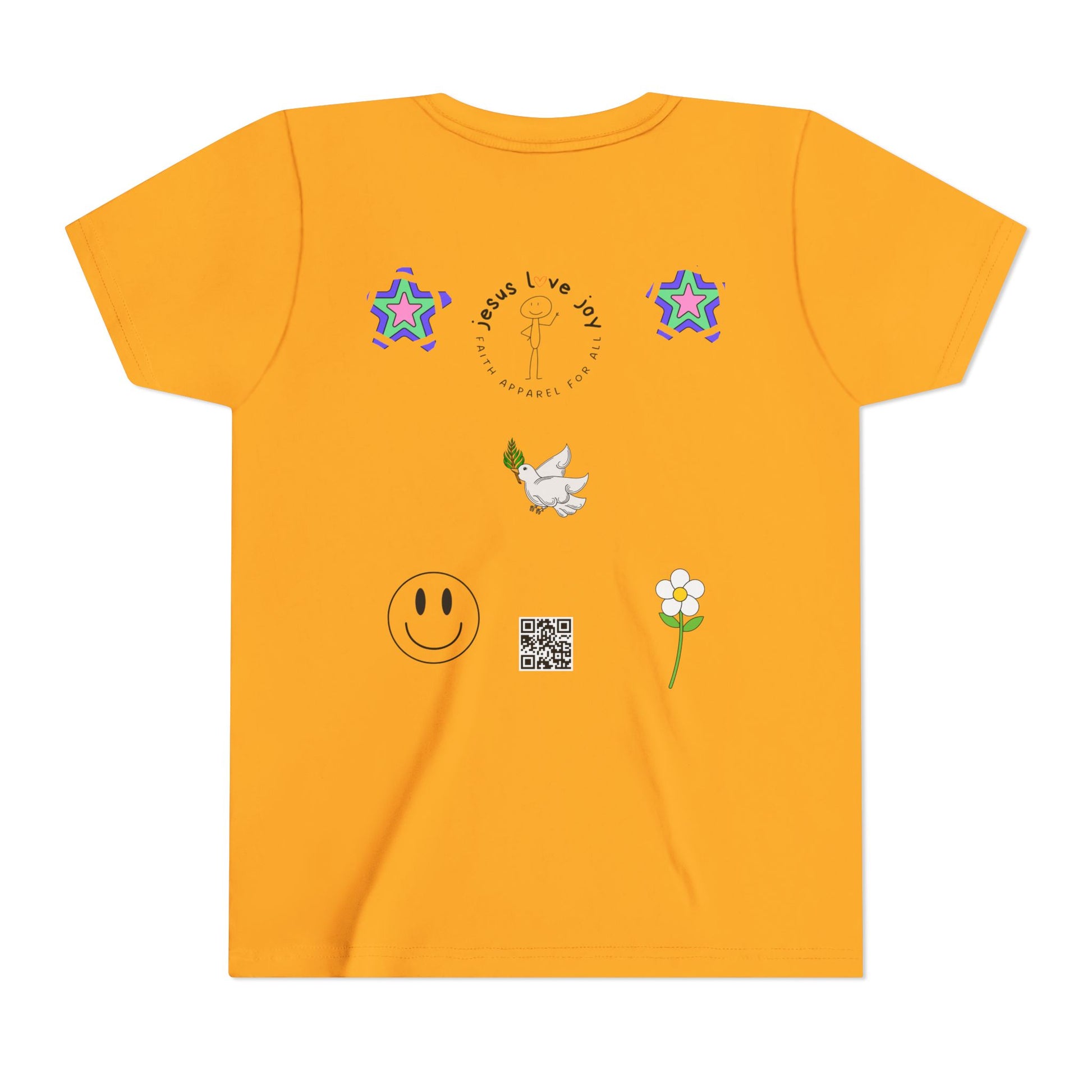 Youth Short Sleeve Tee - 'Amen'  Typography Shirt