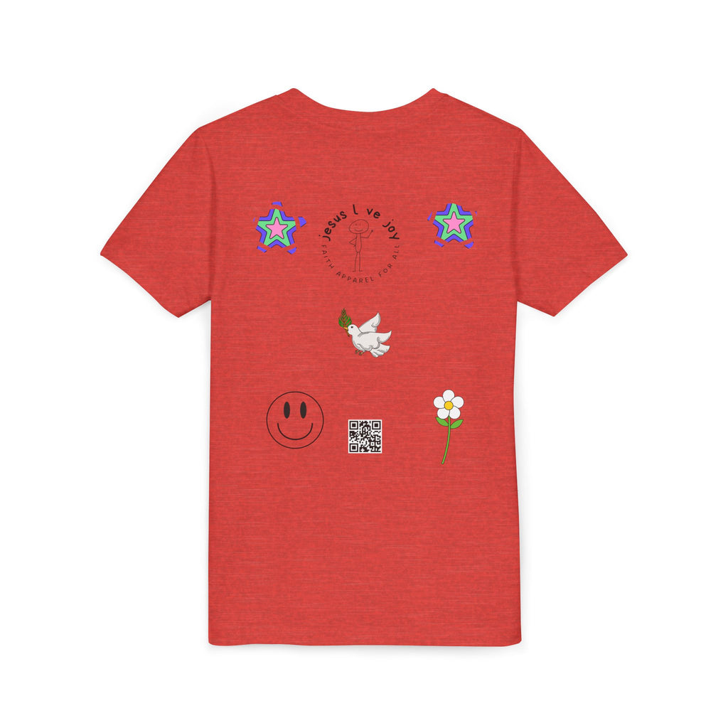 Youth Short Sleeve Tee - 'Amen'  Typography Shirt