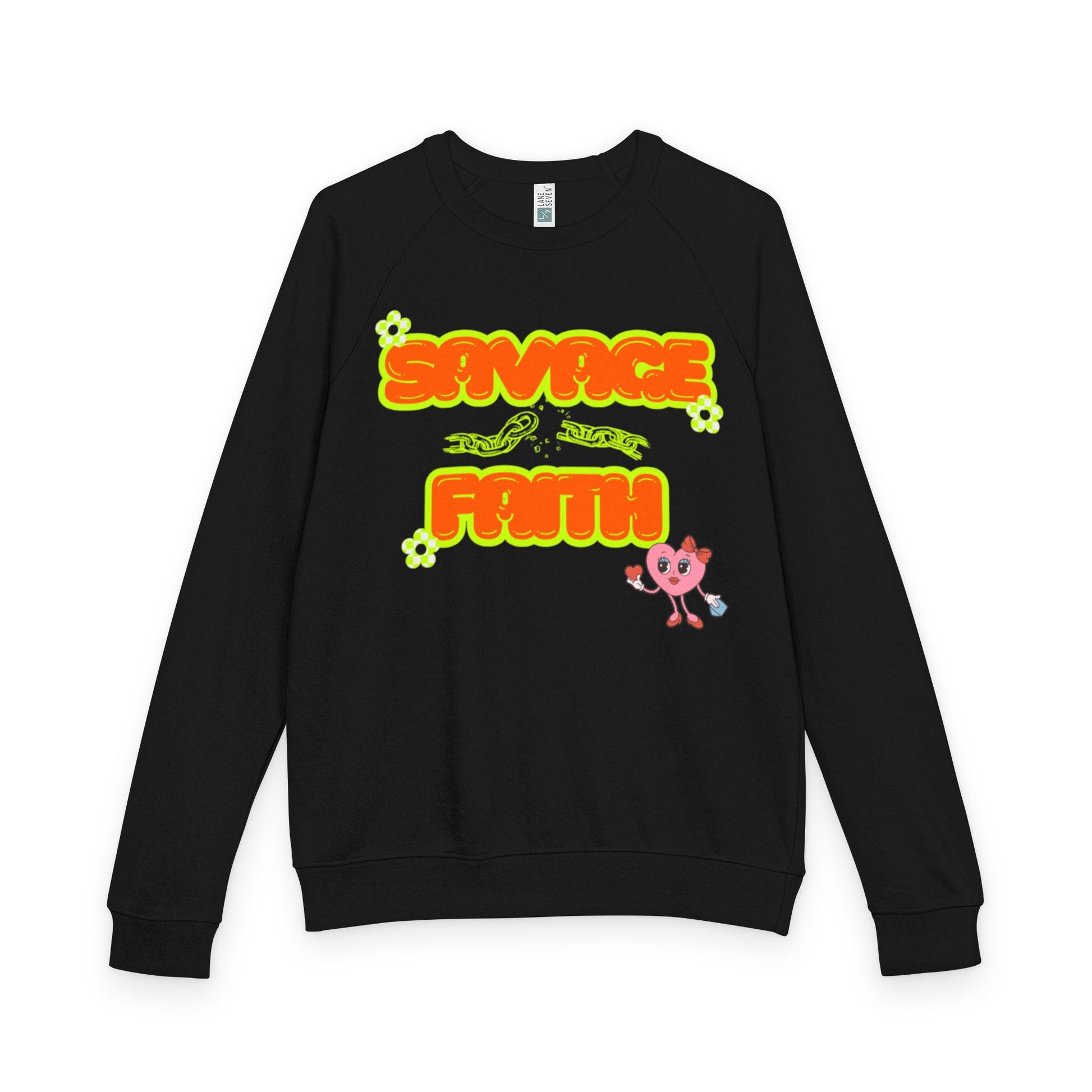 Raglan Sweatshirt - SAVAGE FAITH Design