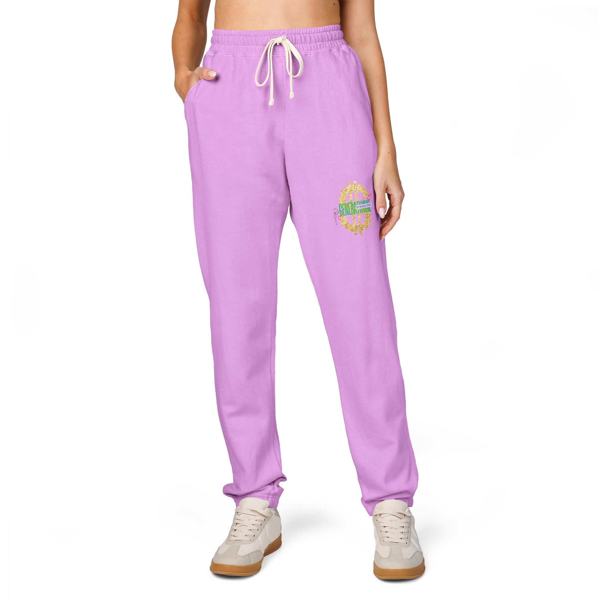 Fleece Sweatpants - Generational Wealth Inspirational Design