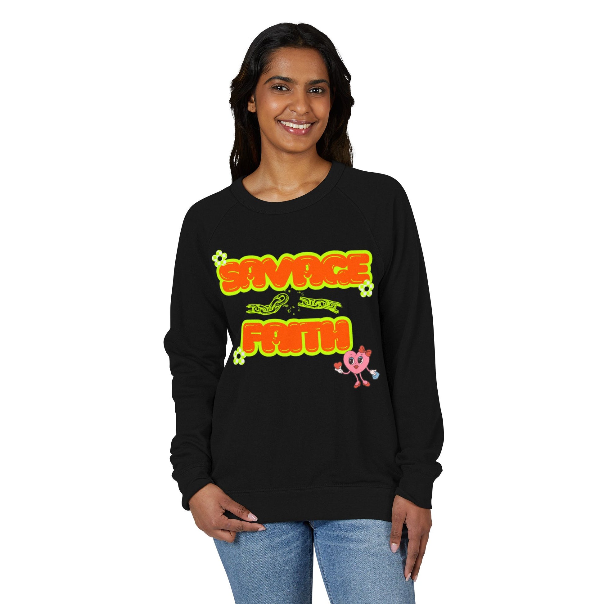 Raglan Sweatshirt - SAVAGE FAITH Design