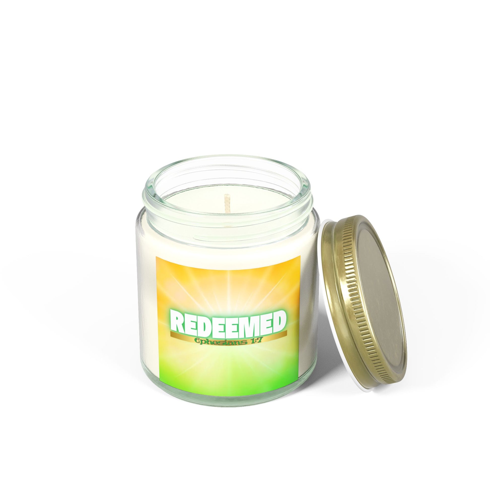 Coconut Apricot Wax Scented Candle - ‘Redeemed’