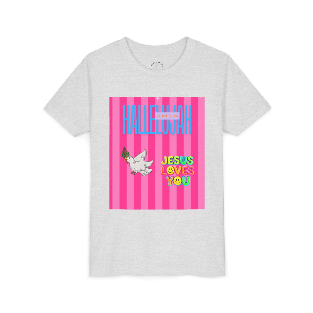 Youth Short Sleeve Tee - 'Amen'  Typography Shirt