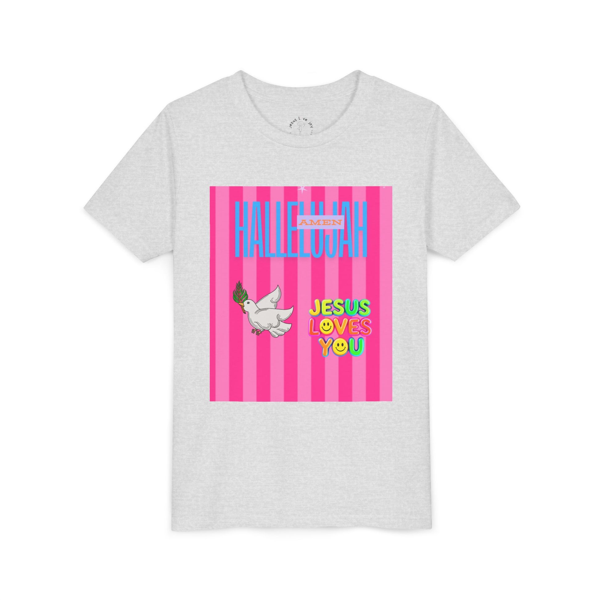 Youth Short Sleeve Tee - 'Amen'  Typography Shirt