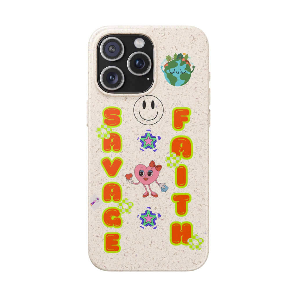 Phone Cases - 'Savage Faith' Design