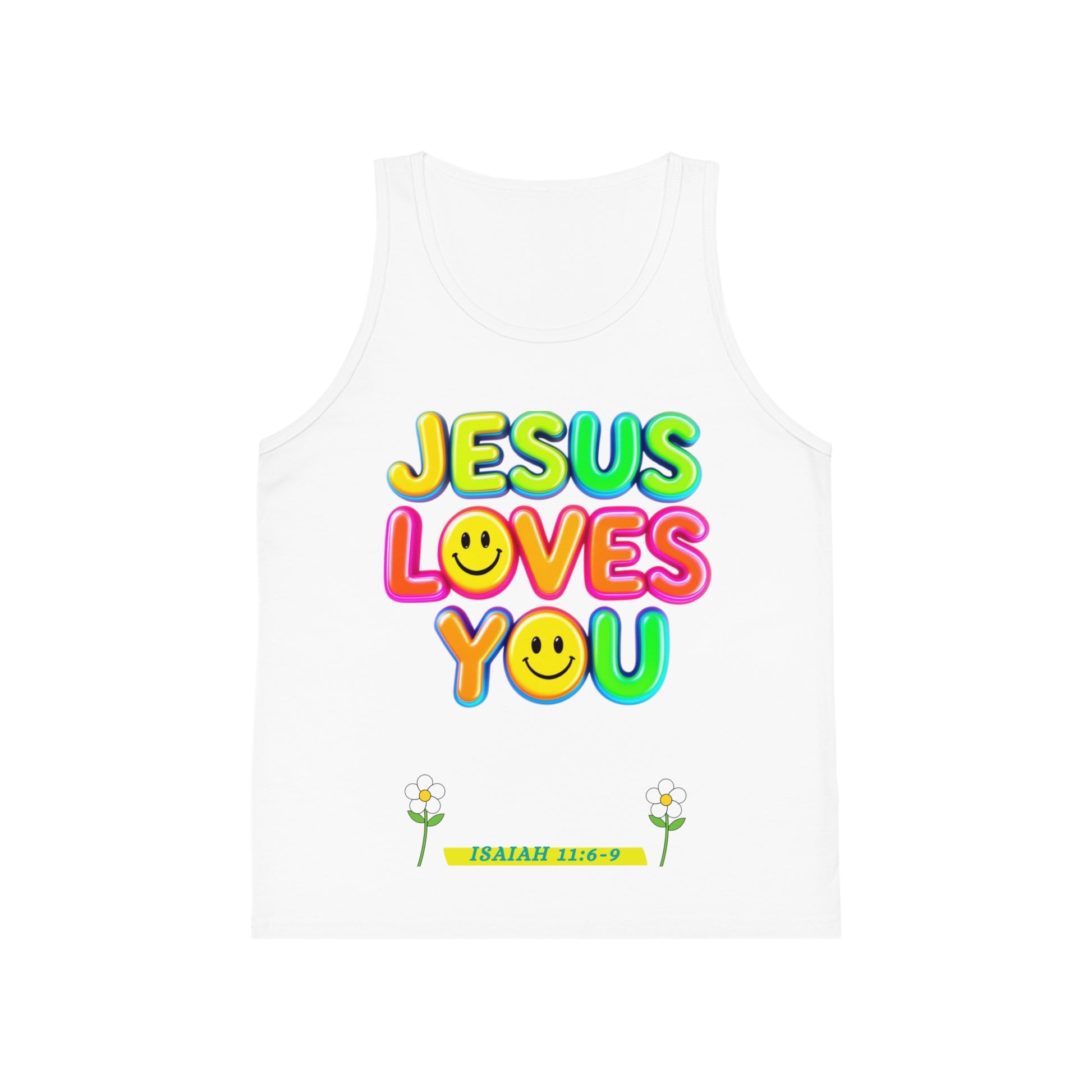 Kid's Tank Top - JESUS LOVES YOU