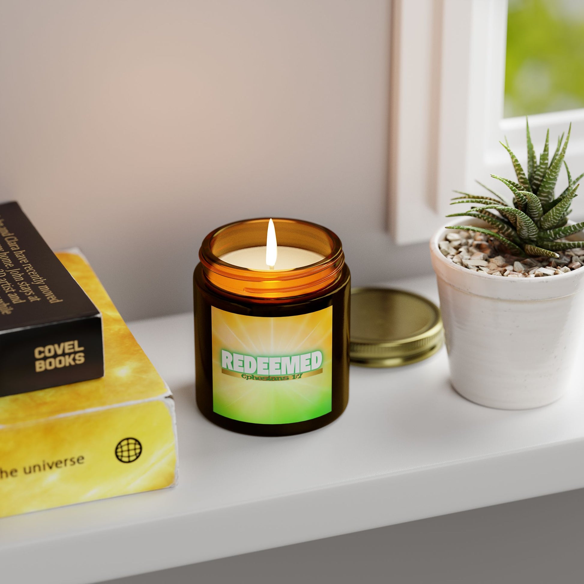 Coconut Apricot Wax Scented Candle - ‘Redeemed’