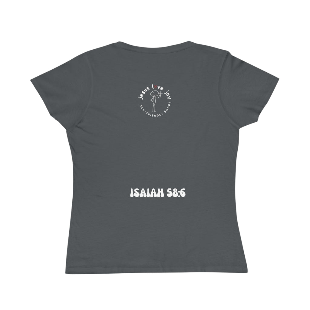 Organic Women’s T-Shirt - Break the Chains