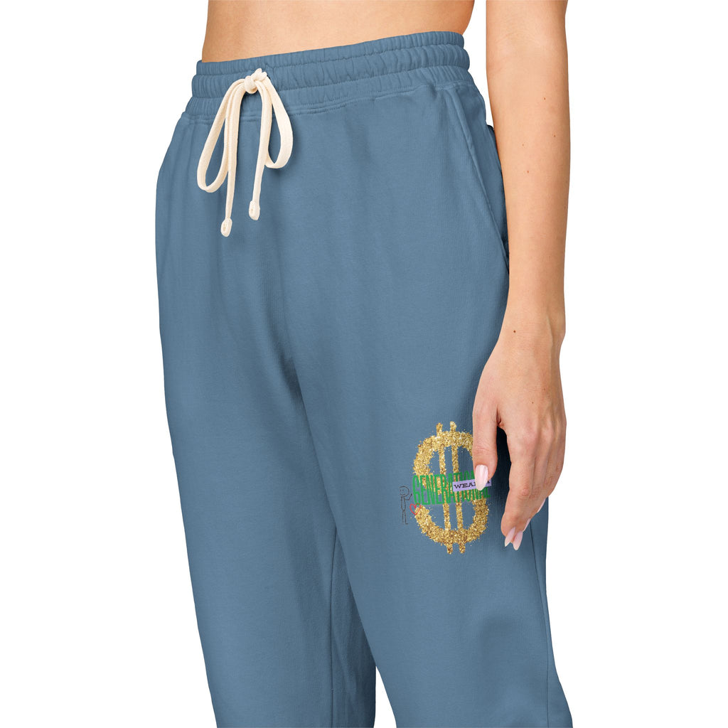 Fleece Sweatpants - Generational Wealth Inspirational Design