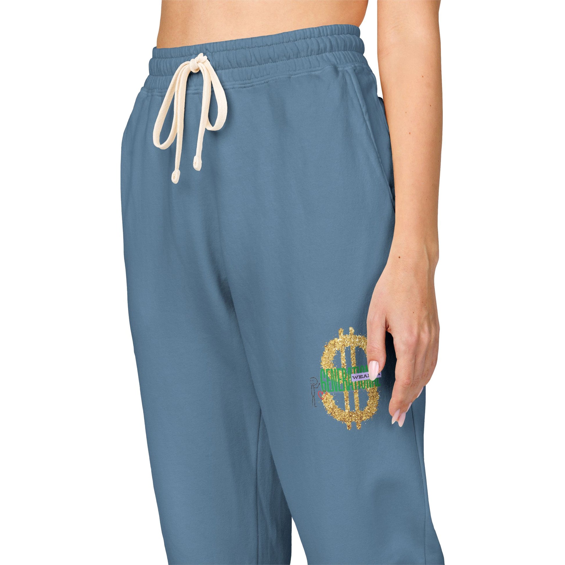 Fleece Sweatpants - Generational Wealth Inspirational Design