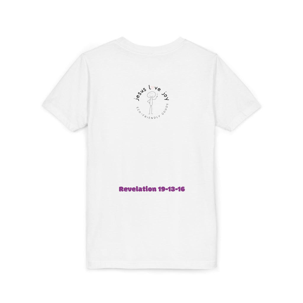 Youth Tee - Jesus is KING Design