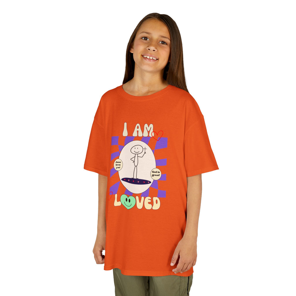 Kids Tee - I Am Loved Design