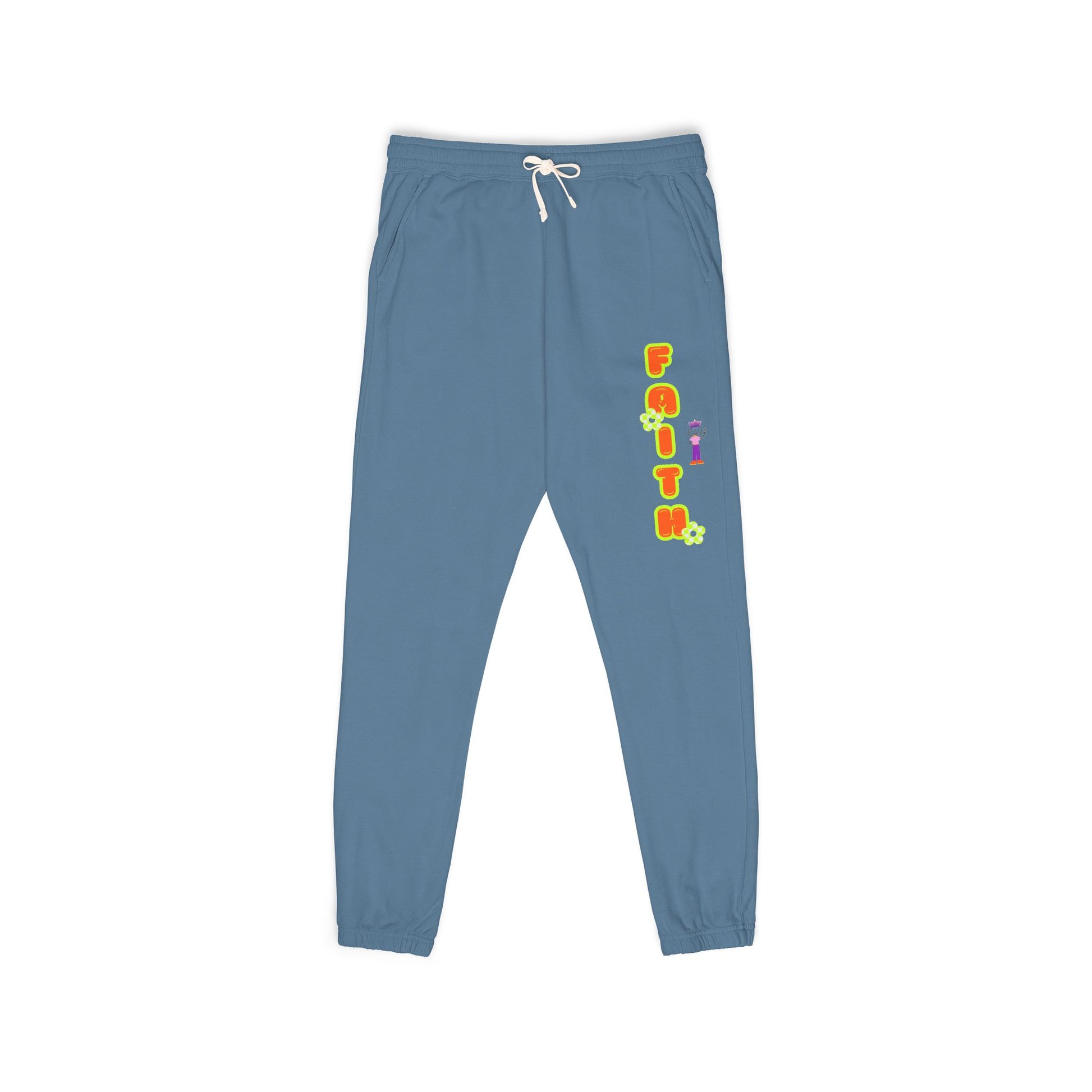 Unisex Garment-Dyed Fleece Sweatpants