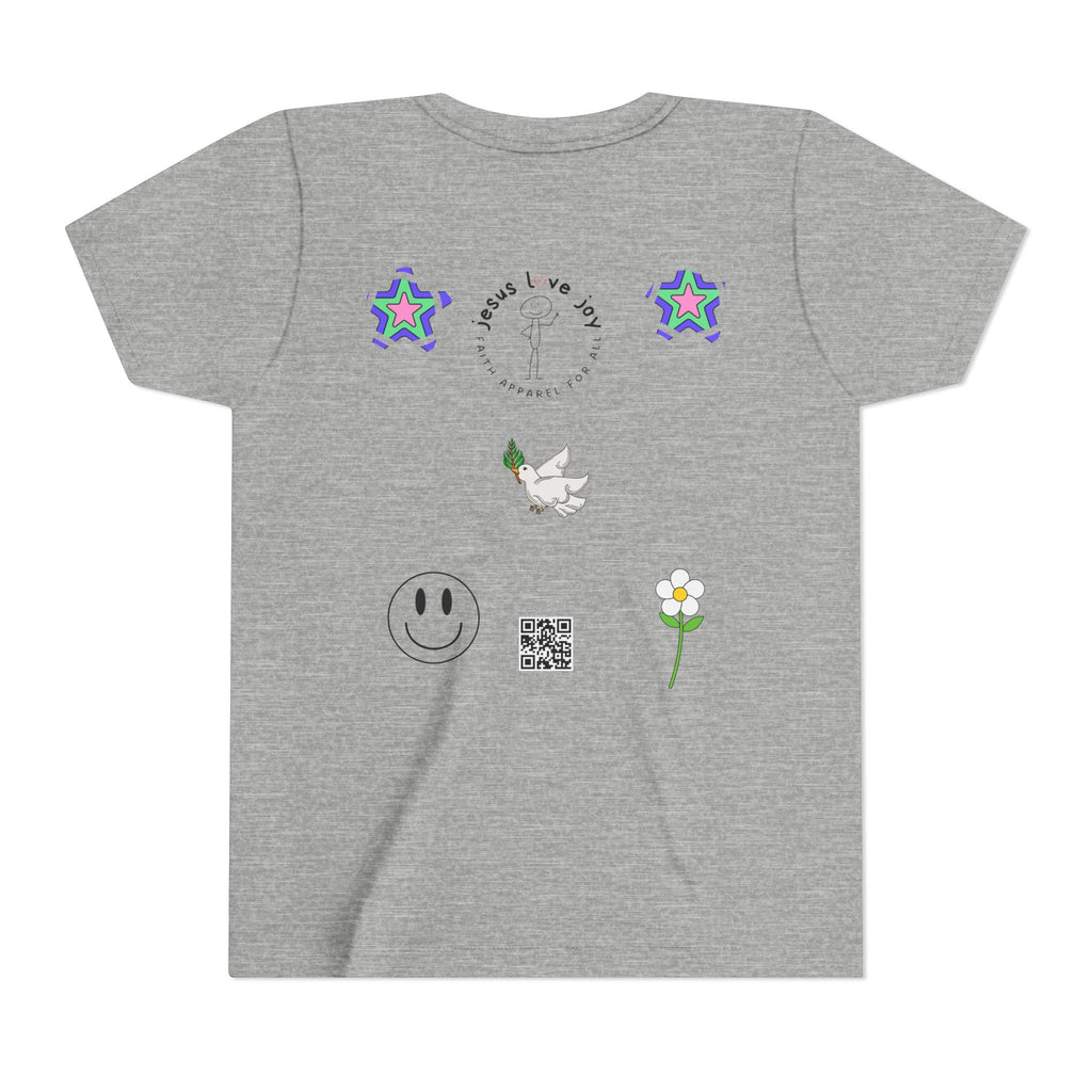 Youth Short Sleeve Tee - 'Amen'  Typography Shirt