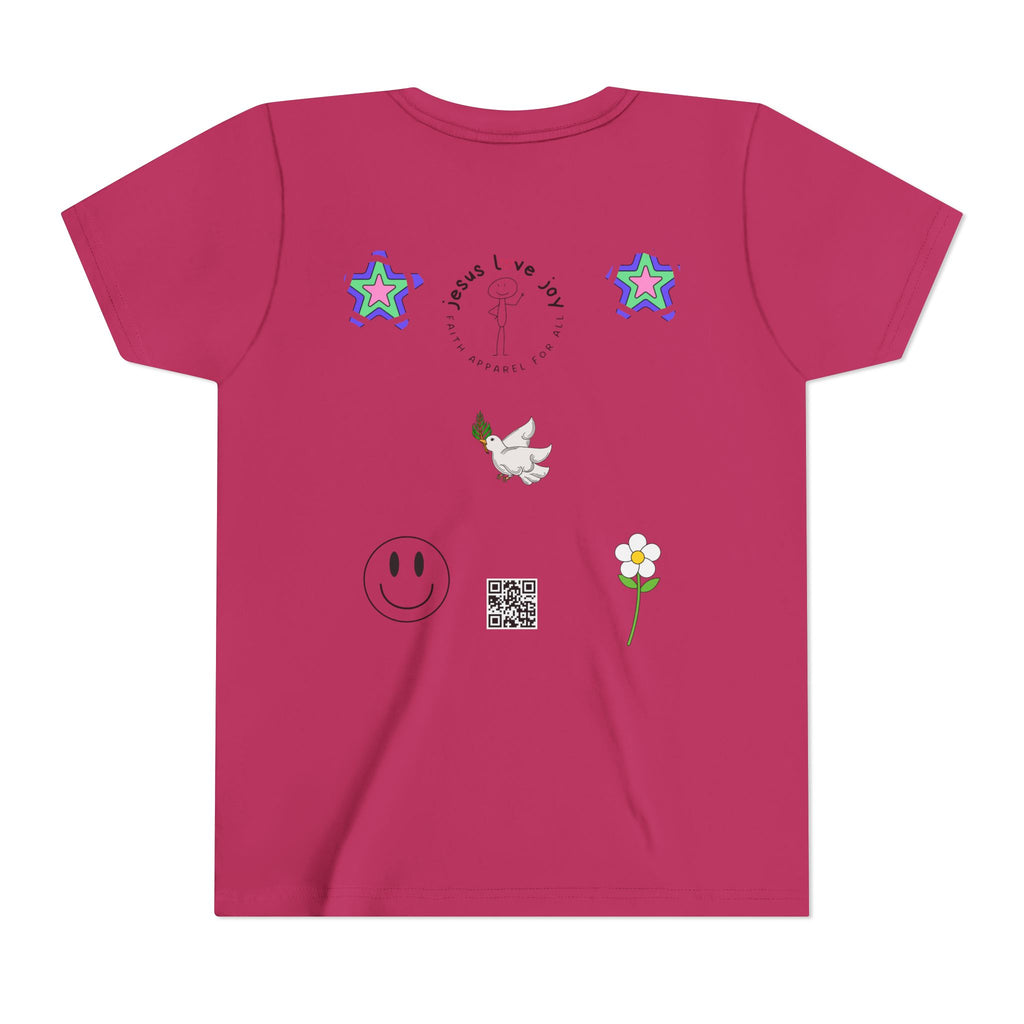 Youth Short Sleeve Tee - 'Amen'  Typography Shirt