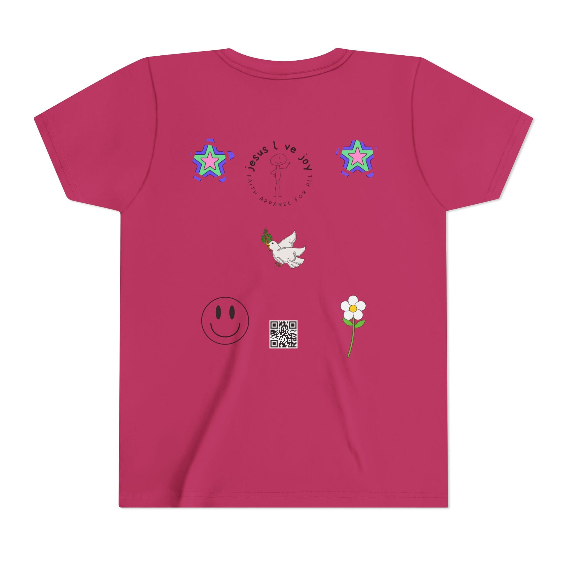 Youth Short Sleeve Tee - 'Amen'  Typography Shirt