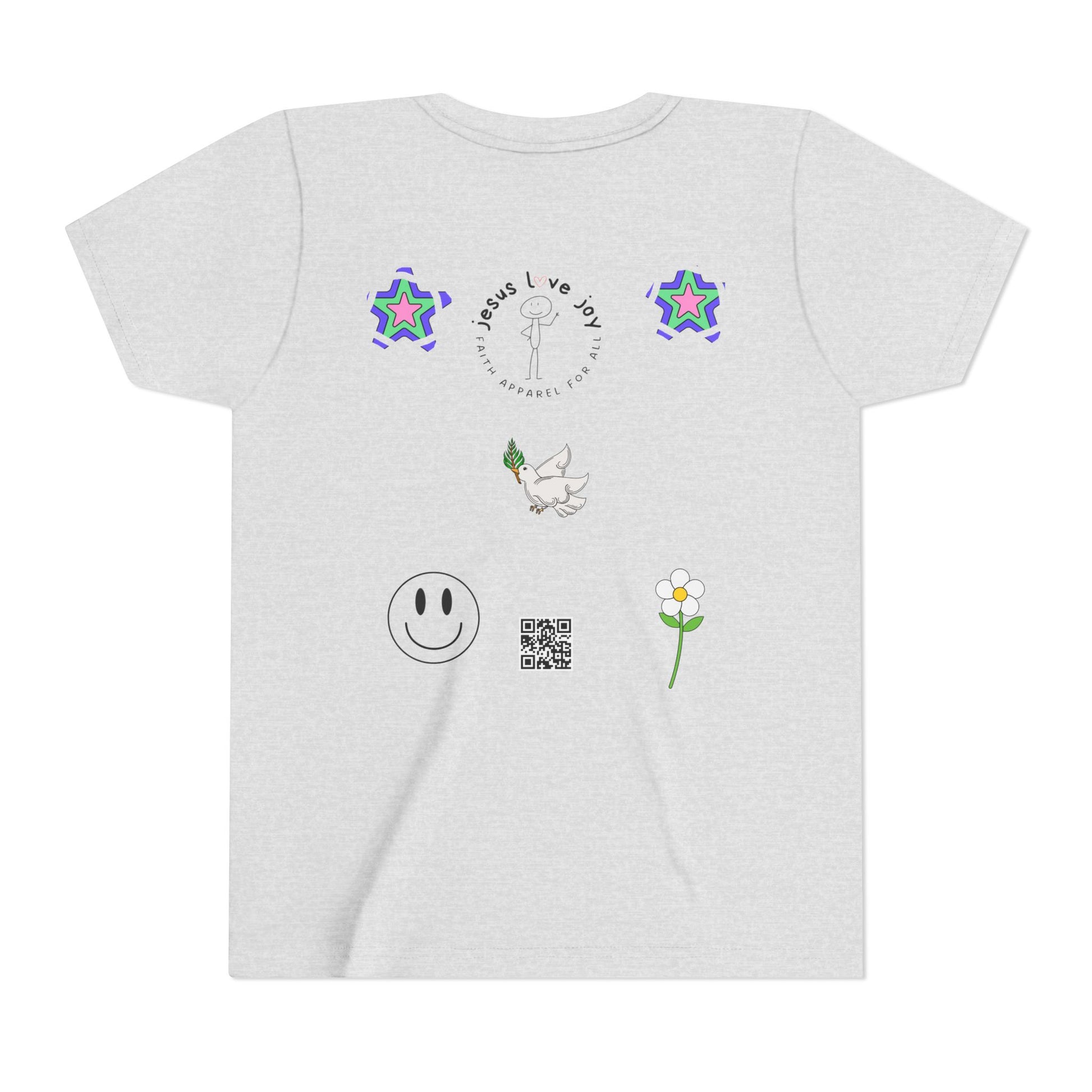 Youth Short Sleeve Tee - 'Amen'  Typography Shirt