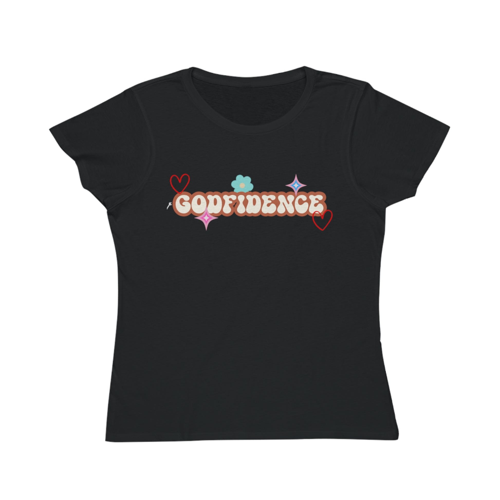 Women's T-Shirt with GODFIDENCE Design