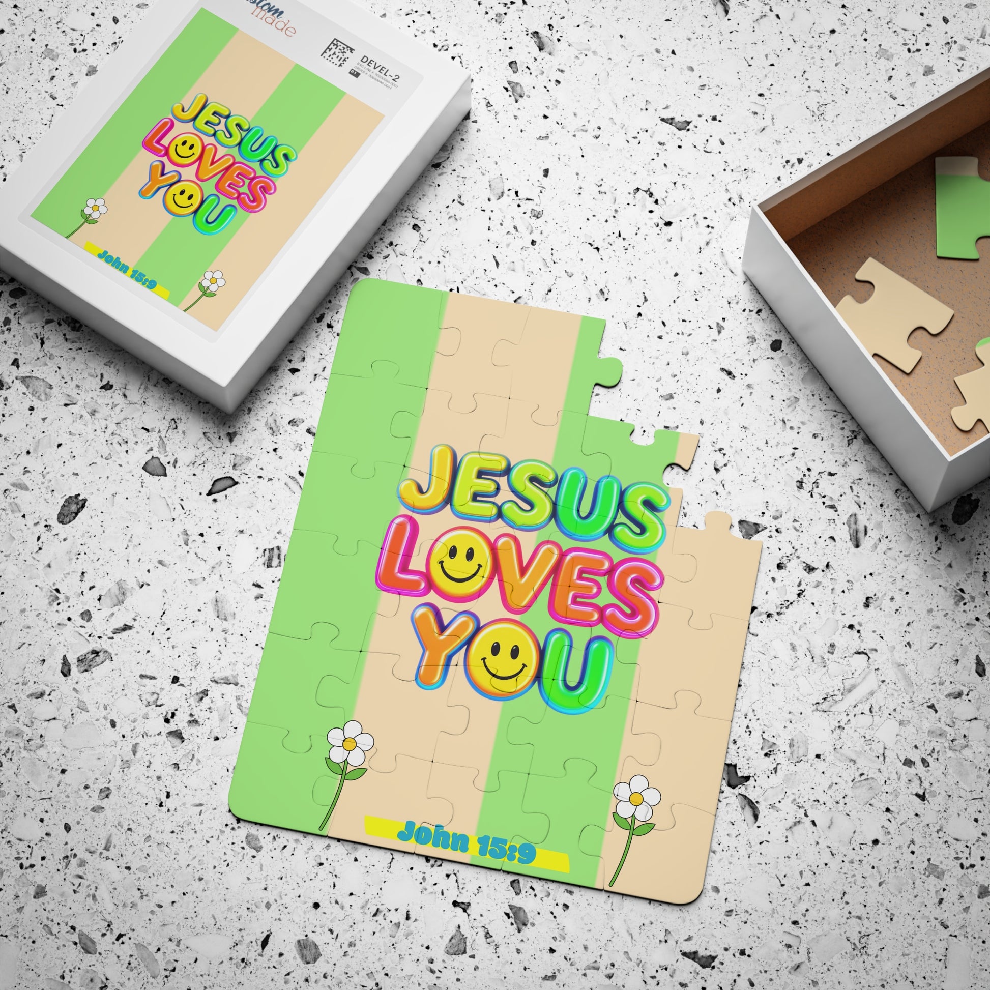 Kids' Puzzle - JESUS LOVES YOU, 30-Piece