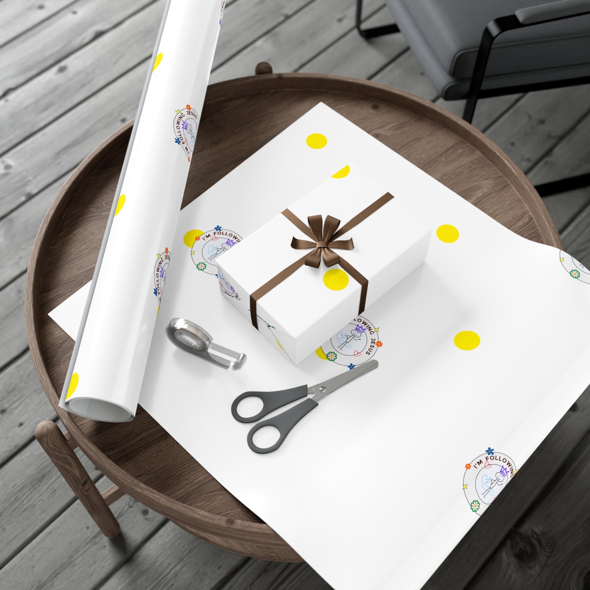 I’M FOLLOWING JESUS Gift Wrap Papers