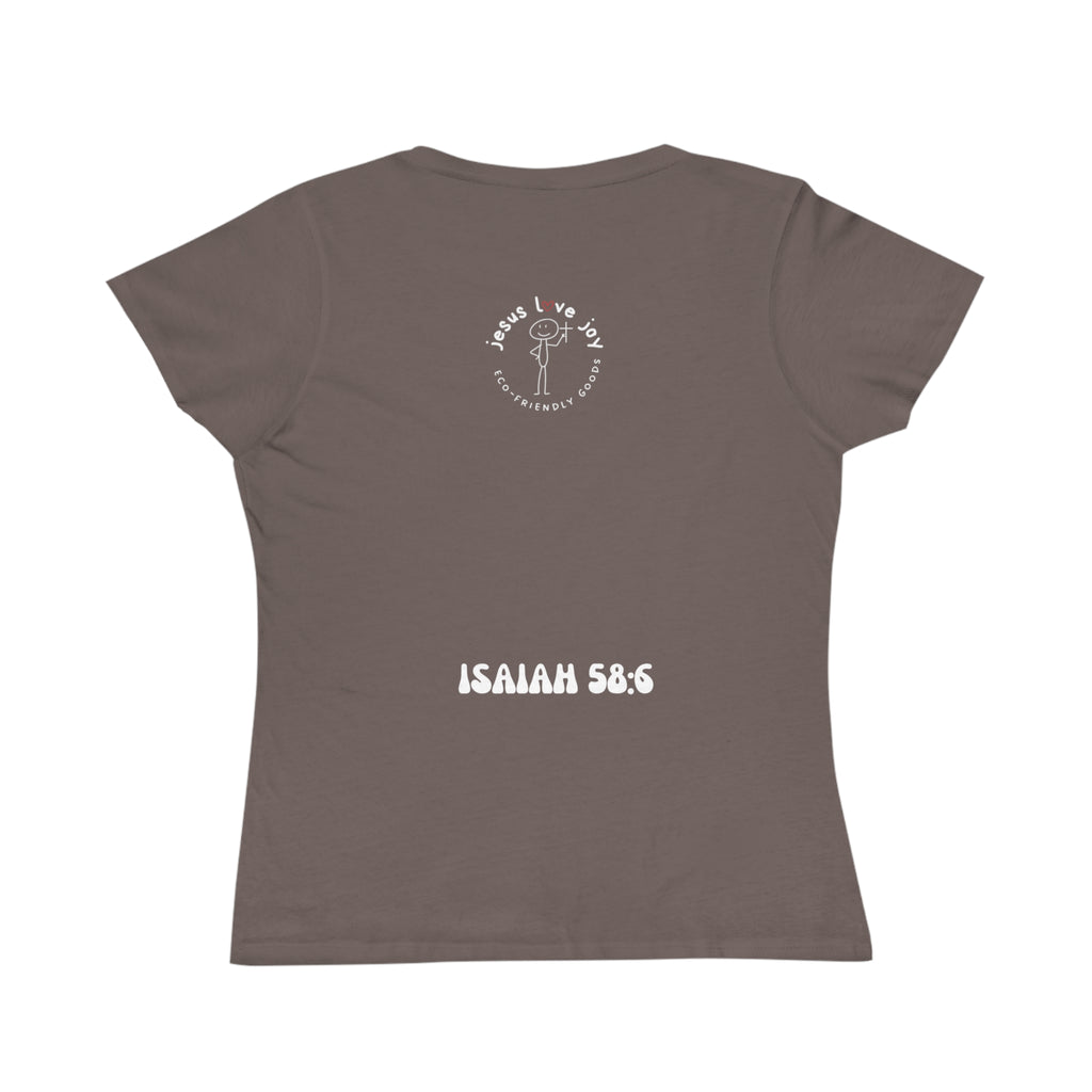 Organic Women’s T-Shirt - Break the Chains