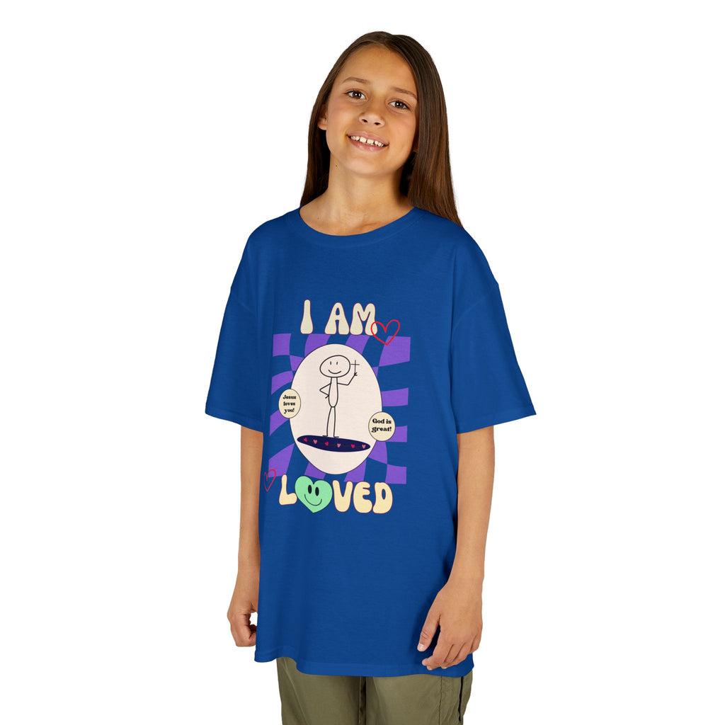 Kids Tee - I Am Loved Design