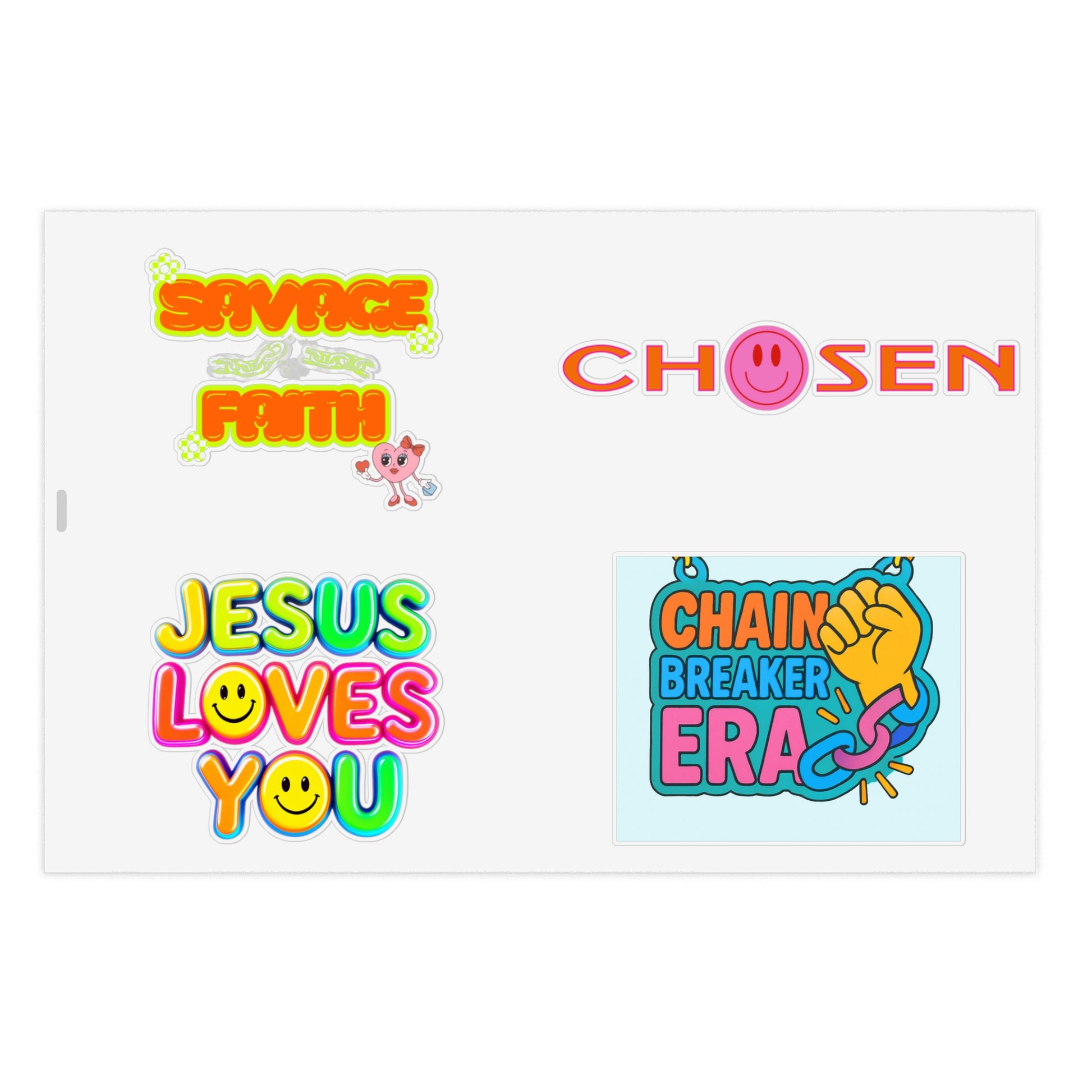 Sticker Sheet Bundle, 5pcs
